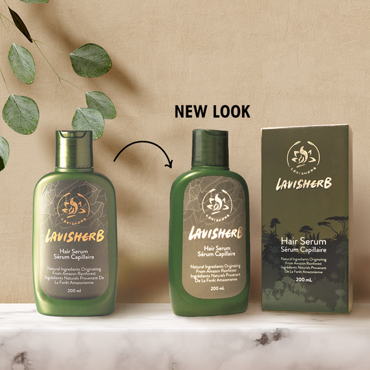 Lavisherb Hair Serum 200ml Bottle